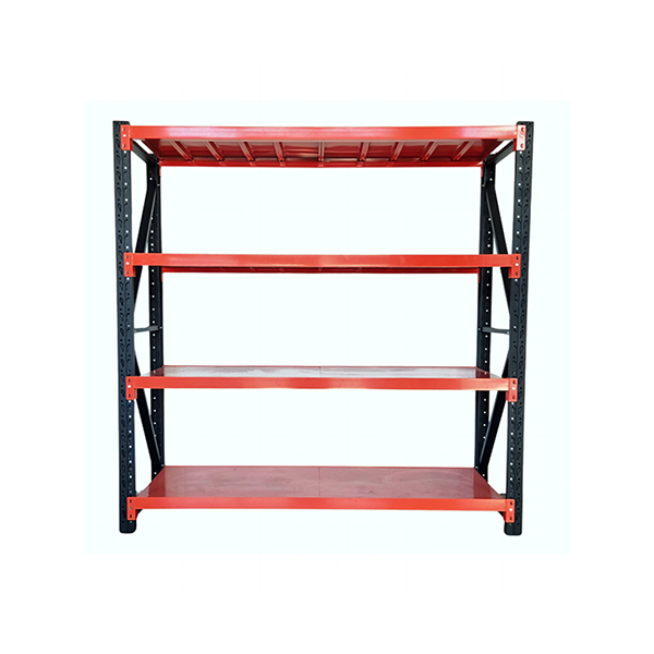 1.5m x 1.5m x 0.6m 800KG (W x H x D) Heavy Duty Shelving – Available in Mettle Black, Black & Orange