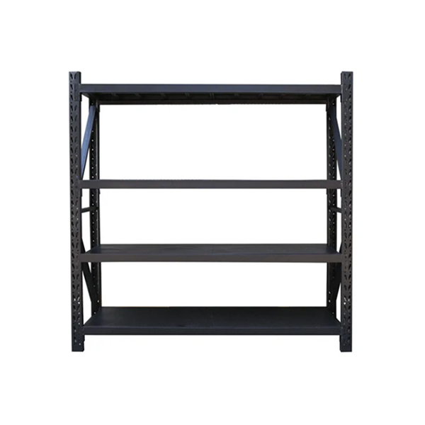 1.5m x 1.5m x 0.6m 800KG (W x H x D) Heavy Duty Shelving – Available in Mettle Black, Black & Orange