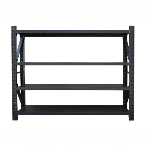 2.0m x 1.5m x 0.6m 800KG (W x H x D) Heavy Duty Shelving – Available in Mettle Black, Black & Orange