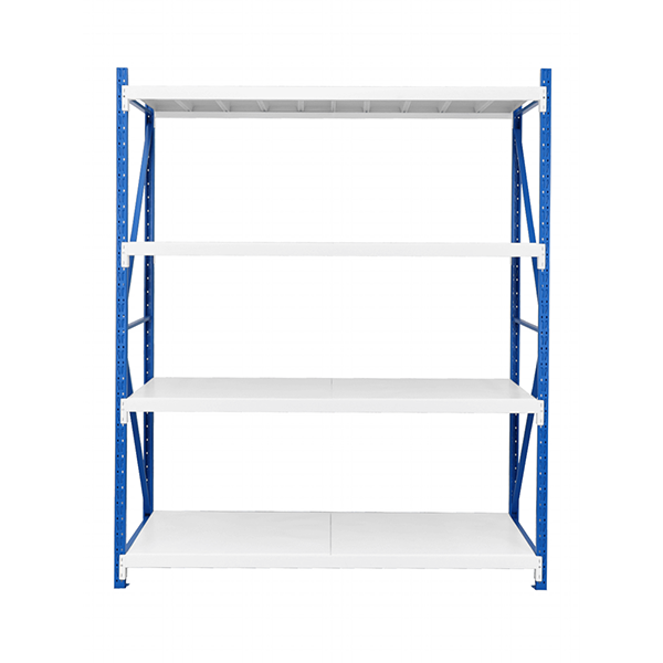 1.5m x 1.8m x 0.6m 800KG (W x H x D) Heavy Duty Shelving – Available in Mettle Black, Grey, Blue & Grey, Blue & Orange, Black & Orange