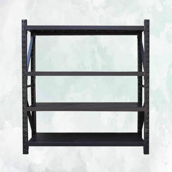 2.0m x 2.0m x 0.6m 800KG (W x H x D) Heavy Duty Shelving – Available in Mettle Black, Grey, Blue & Grey, Blue & Orange, Black & Orange