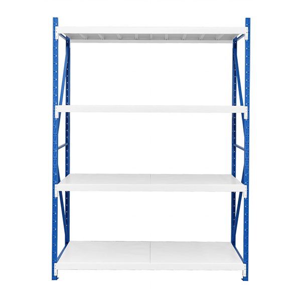 1.5m x 2.0m x 0.6m 800KG (W x H x D) Heavy Duty Shelving – Available in Mettle Black, Grey, Blue & Grey, Blue & Orange, Black & Orange