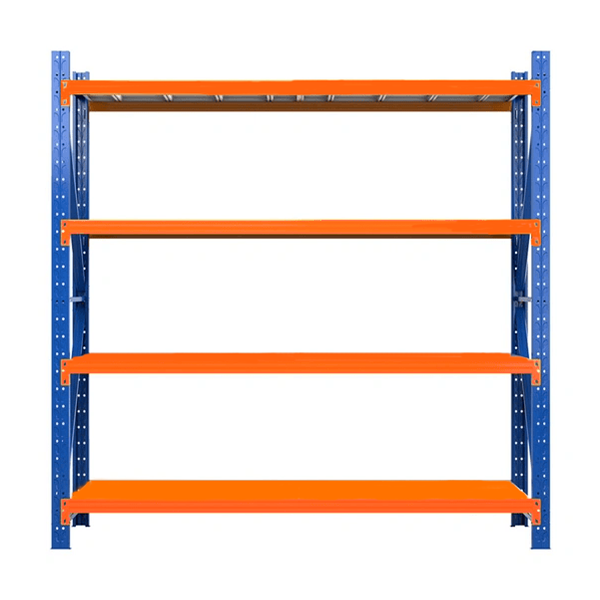 2.0m x 2.0m x 0.6m 800KG (W x H x D) Heavy Duty Shelving – Available in Mettle Black, Grey, Blue & Grey, Blue & Orange, Black & Orange