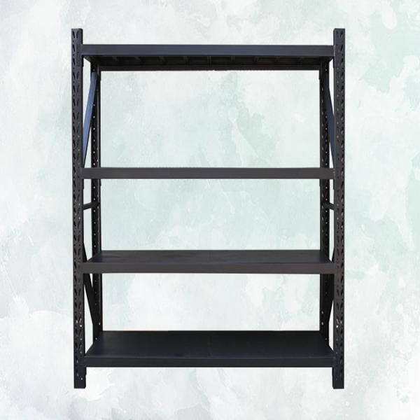 1.5m x 2.0m x 0.6m 800KG (W x H x D) Heavy Duty Shelving – Available in Mettle Black, Grey, Blue & Grey, Blue & Orange, Black & Orange