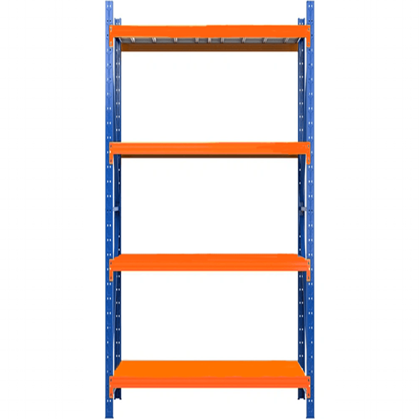 1.2m x 2.4m x 0.6m 800KG (W x H x D) Heavy Duty Shelving – Available in Mettle Black, Blue & Orange, Black & Orange