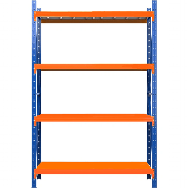 1.5m x 2.4m x 0.6m 800KG (W x H x D) Heavy Duty Shelving – Available in Mettle Black, Grey, Blue & Grey, Blue & Orange, Black & Orange